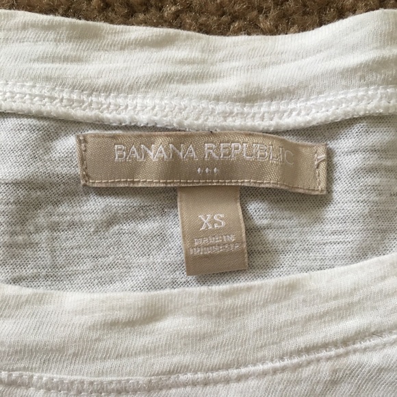 Banana republic orange stripped cute spring top - Picture 6 of 6